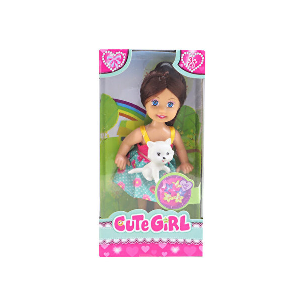 Sevimli Mini Bebek Kumral Tekli