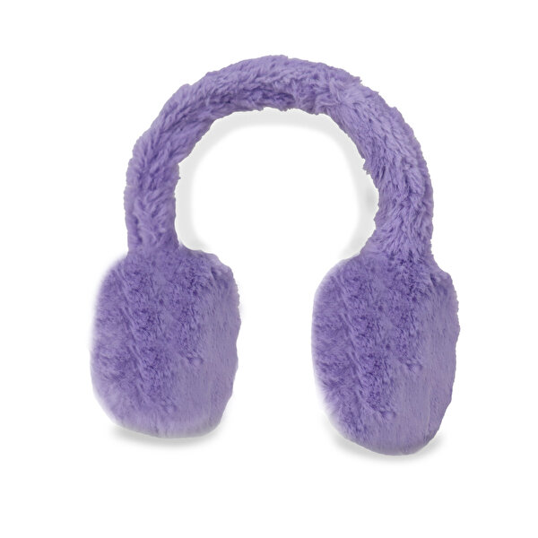 Peluş Kulaklık Mor