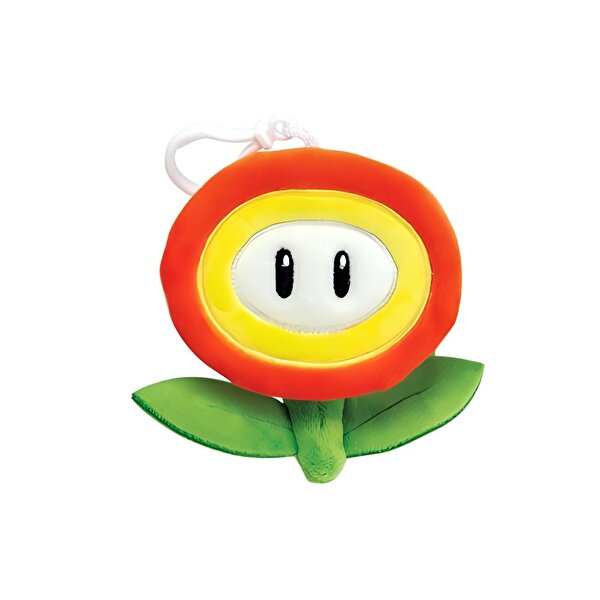 Super Mario Çanta Klips 10 Cm Fire Flower