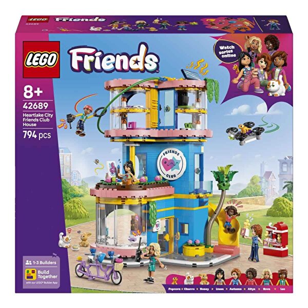 LEGO Friends Heartlake Şehri Friends Kulüp Evi 42689
