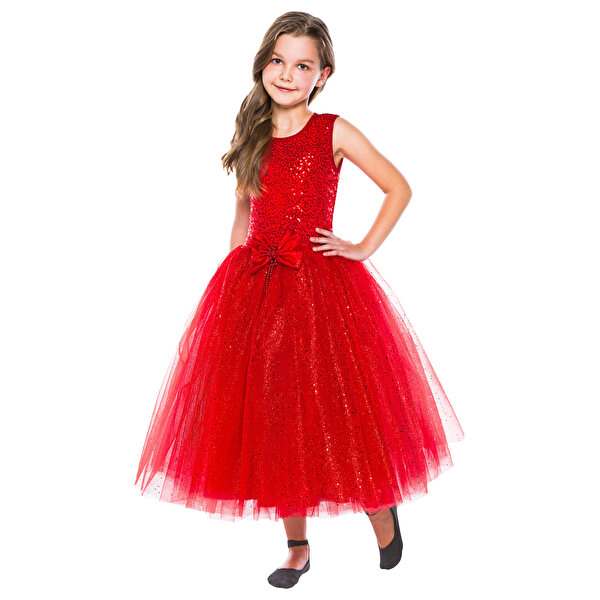 Barbie Pullu Balo Kostüm 7-9 Yaş