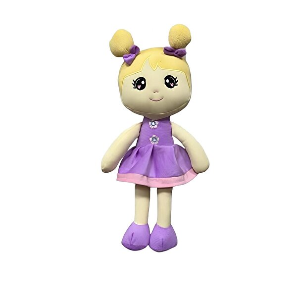 Prenses Bebek Peluş Sarı Saçlı