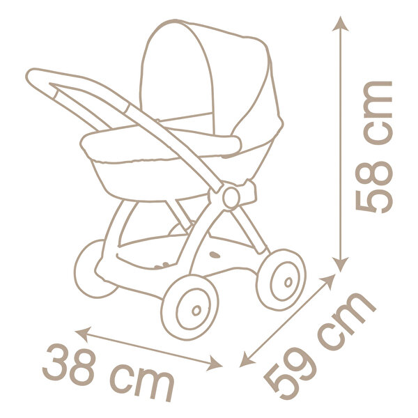 Smoby Baby Nurse Oyuncak Bebek Arabası
