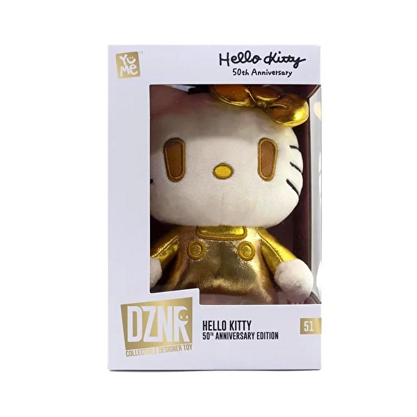 Yume Hero Hello Kitty 50. Yıl Dönümü Golden Edition Peluş