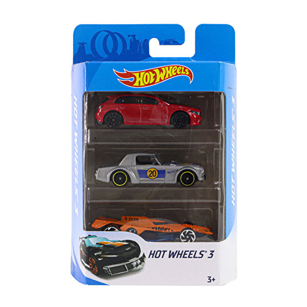 Hot Wheels Üçlü Araba Seti 8 K5904