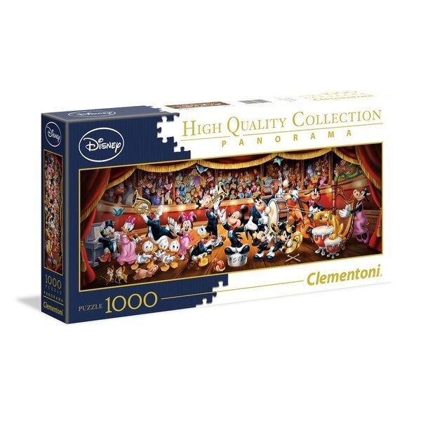 Clementoni Disney Panorama Orchestra Puzzle 1000 Parça