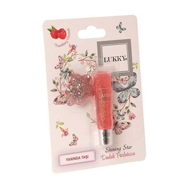 Lukky Simli Ahududu Aromalı Dudak Parlatıcısı