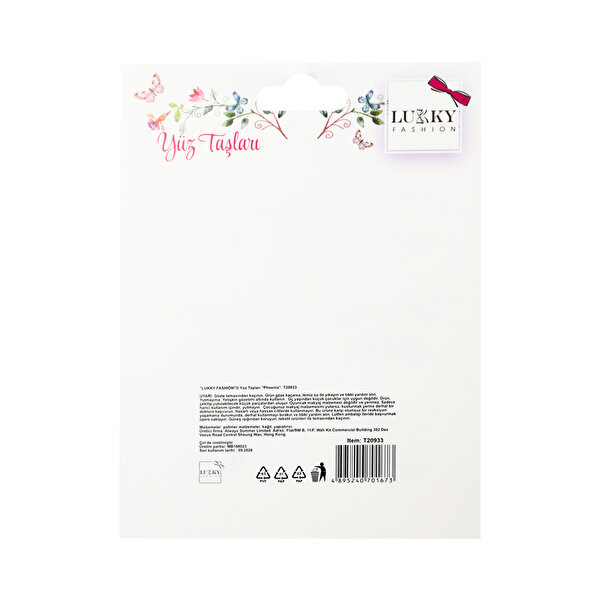 Lukky Phoenix Yapışkanlı Yüz Makyaj Taşı