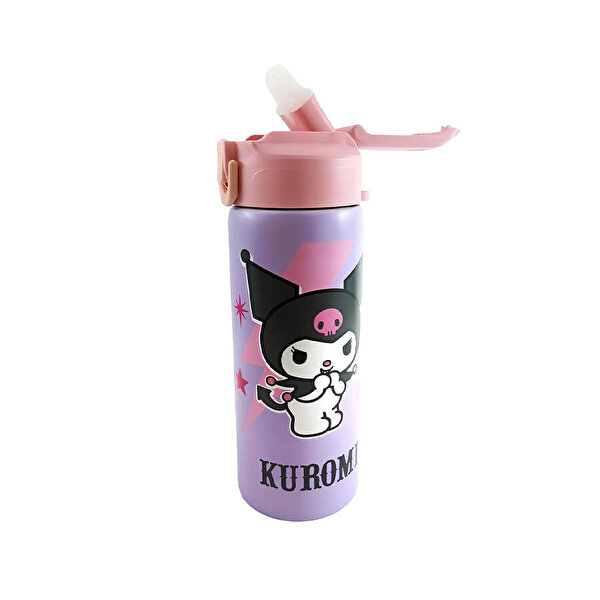 Kuromi Çelik Matara 600 Ml 3001
