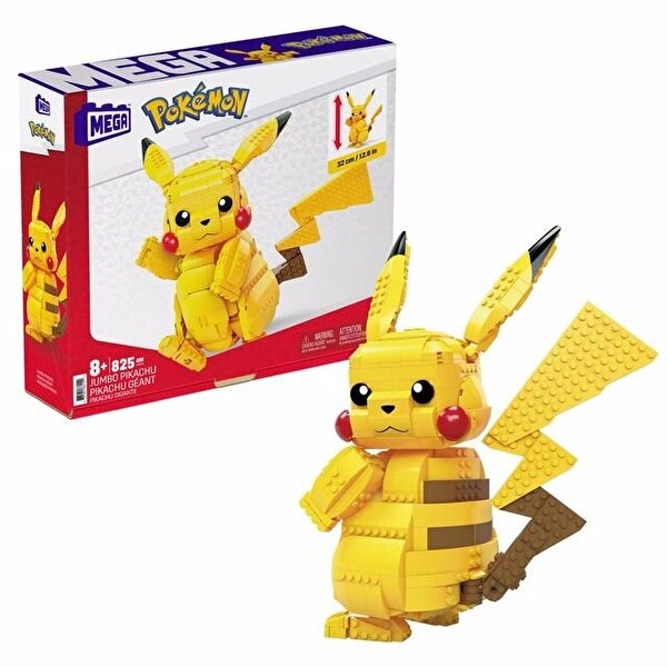 Mega Construx Pokémon Jumbo Pikachu Figürü FVK81