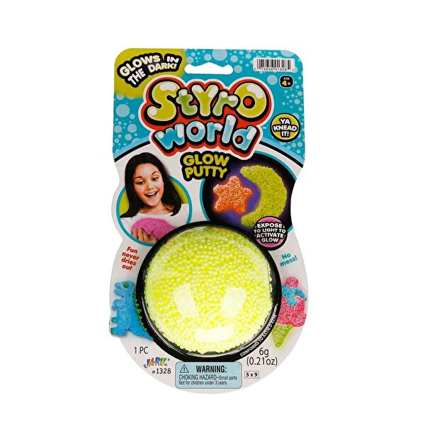 Karanlıkta Parlayan Köpük Top Sarı