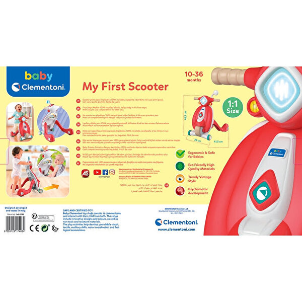 Baby Clementoni İlk Adım Yürüteci