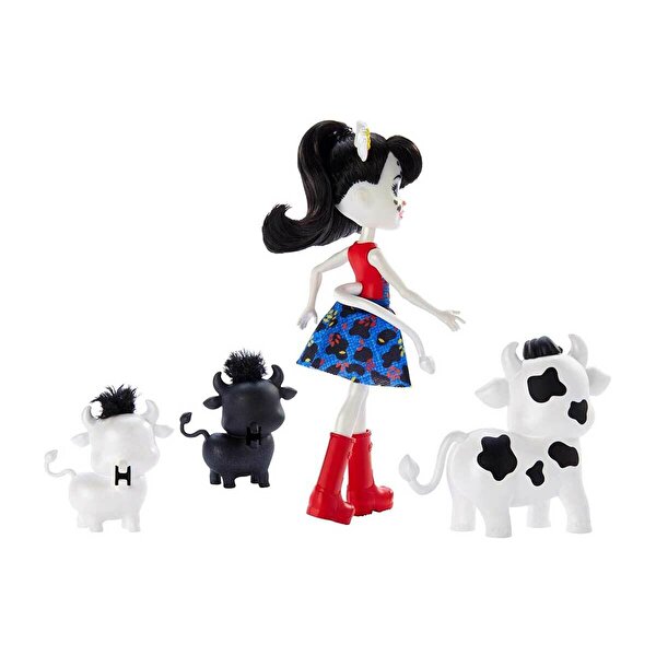 Enchantimals Aile Serileri Oyun Seti Cambrie Cow GJX44