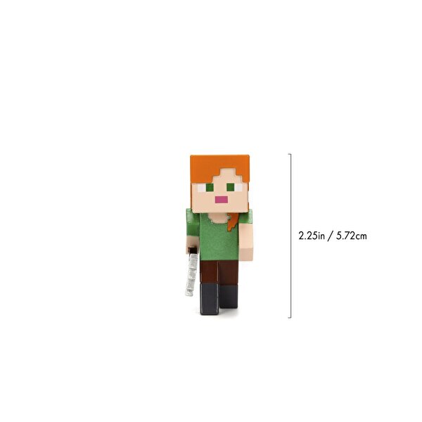 Jada Minecraft Tekli Figür Alex With Axe
