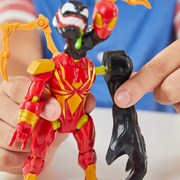 Marvel MixMashers Iron Spider Deluxe Figür 12 Cm