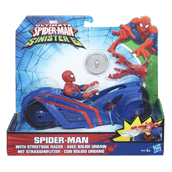 Spider Man Web City Araç ve Figür