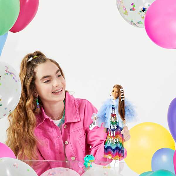 Barbie Extra Tül Ceketli Bebek GYJ78