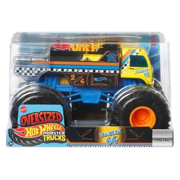 Hot Wheels Monster Trucks 1:24 Arabalar Haulin 64 JDR06