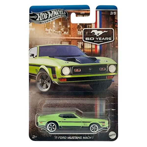 Hot Wheels Silver Series Araba 71 Ford Mustang Mach 1 JBY52