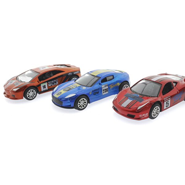 Die Cast 5'li Araba Seti