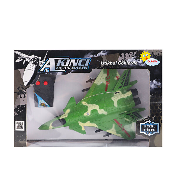 Uzaktan Kumandalı 2 Fonksiyonlu Savaş Uçağı