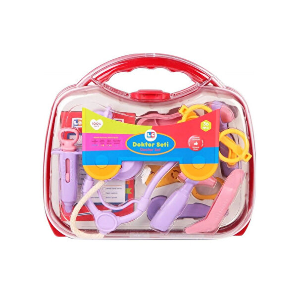 LC Çantalı Doktor Seti Kırmızı