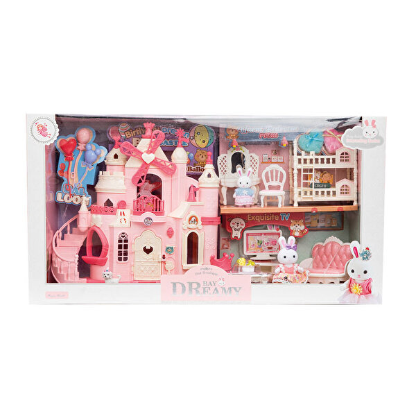 Bay Dreamy Mini Tavşan Büyük Şato Oyun Seti