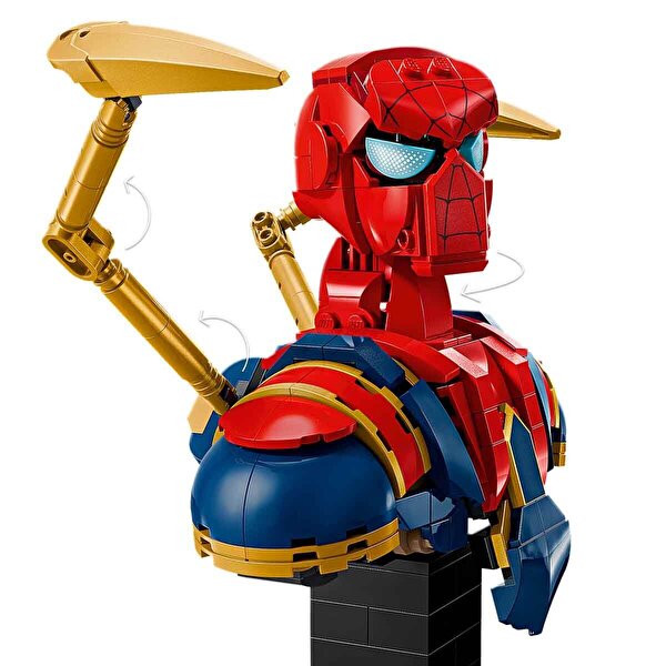 LEGO Marvel Iron Örümcek Adam Büstü 76326