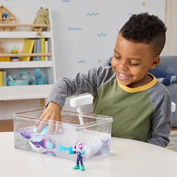 Spidey ve Arkadaşları Su Ağı Figür Oyun Seti Ghost Turtle G1466