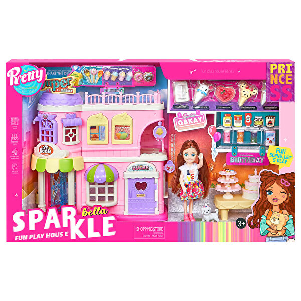 Sparkle Bella Princess Eğlenceli Mağaza Seti