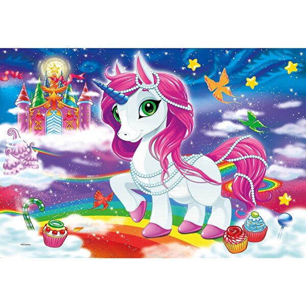 Ks Puzzle Pony Unicorn Jumbo Boy Puzzle 12 Parça