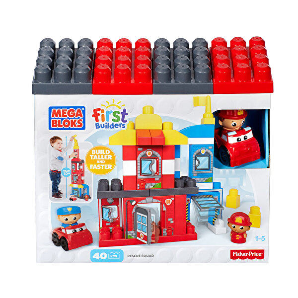 Mega Bloks First Builders Polisiye Macerası