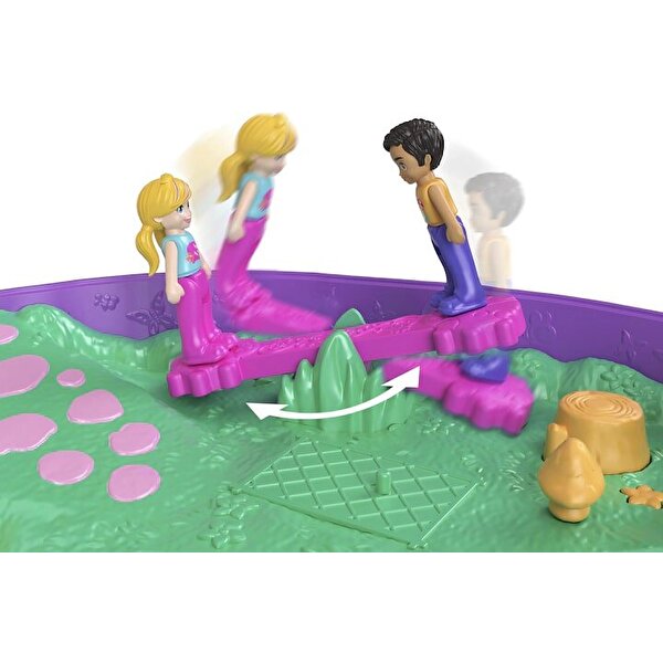 Polly Pocket Çanta Olabilen Micro Oyun Setleri Hedgehog Mom & Baby JBJ91