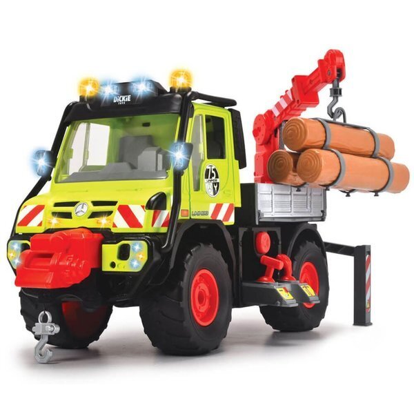 Dickie Toys Unimog U530 Kütük Taşıyıcı Vinç Kollu Kamyon