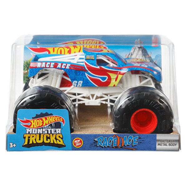 Hot Wheels Monster Trucks 1:24 Arabalar Race Ace GTJ37