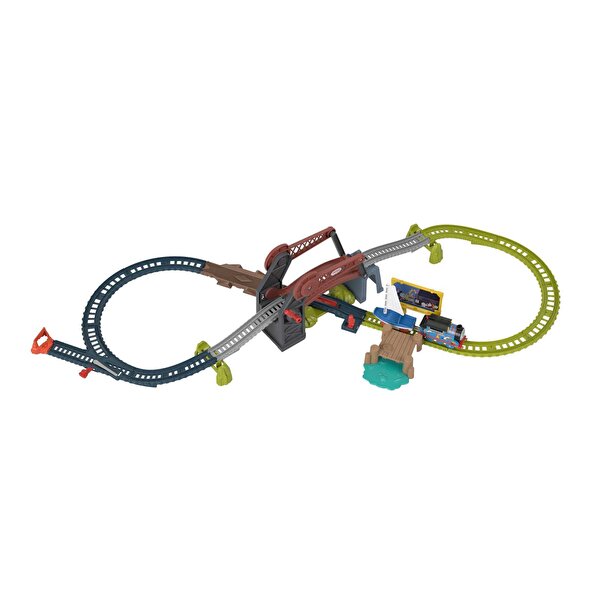 Thomas ve Arkadaşları Thomas ve Skiff Açılır Köprü Macerası (Motorlu Tren) HGX65