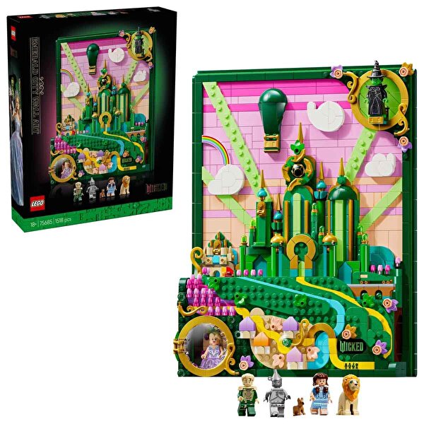 LEGO Wicked Emerald City Duvar Tablosu 75685