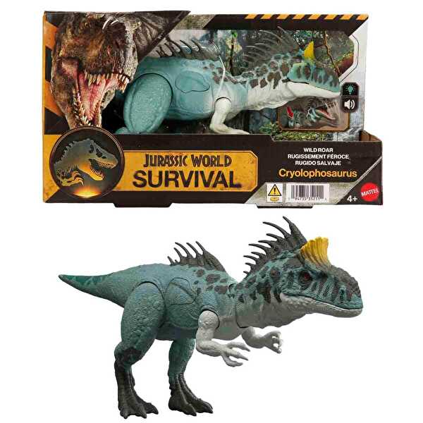 Jurassic World Kükreyen Dinozor Figürü Cryolophosaurus JKL80