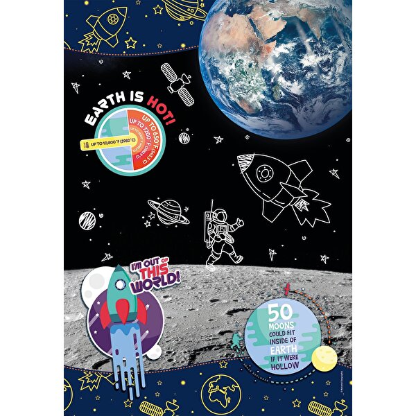 Clementoni National Geographic Kids Space Explorer Puzzle 104 Parça
