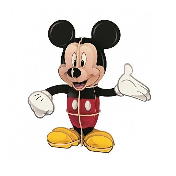 Clementoni 104 Parça Puzzle ve 3D Model Mickey Mouse