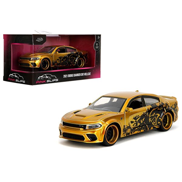 Jada Pi̇nk Sli̇ps 1:32 Ölçekli Araba 2021 Dodge Charger Srt Hellcat
