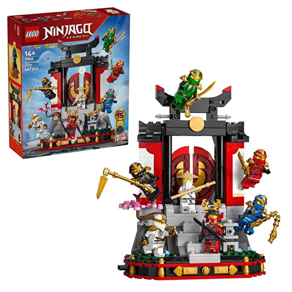LEGO Ninjago Ninja Karakteri Sergileme Modeli 15. Yıl Dönümü 71866