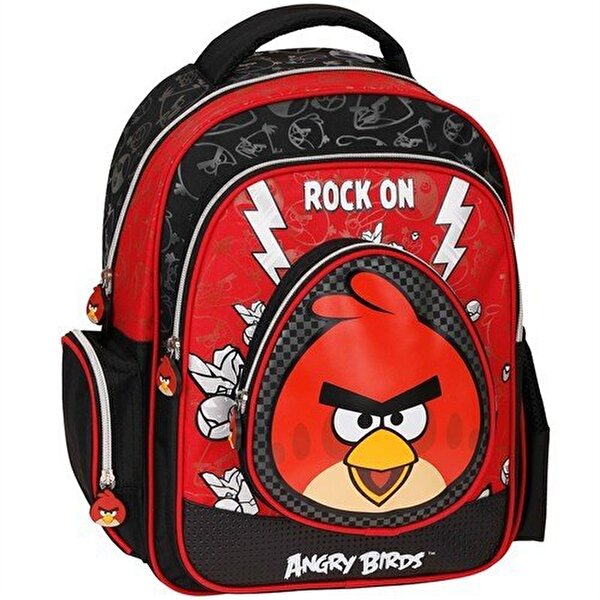 Angry Birds Rock On Okul Çantası