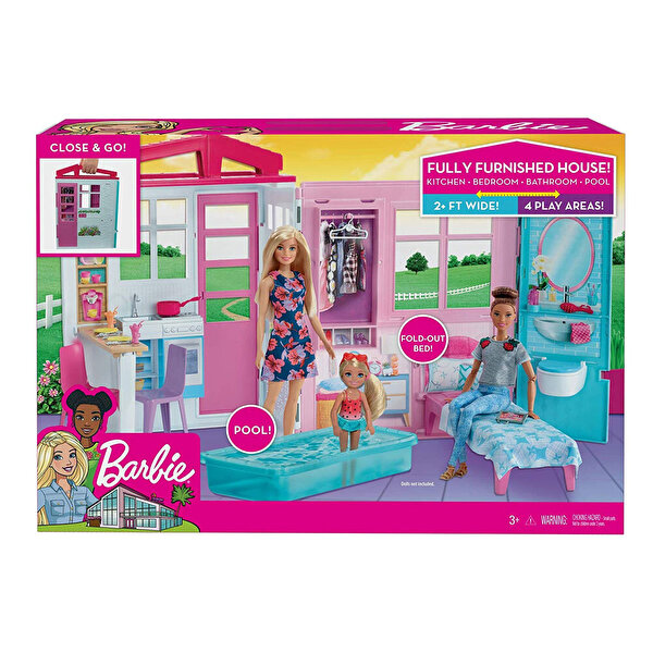 Barbie'nin Taşınabilir Portatif Evi FXG54