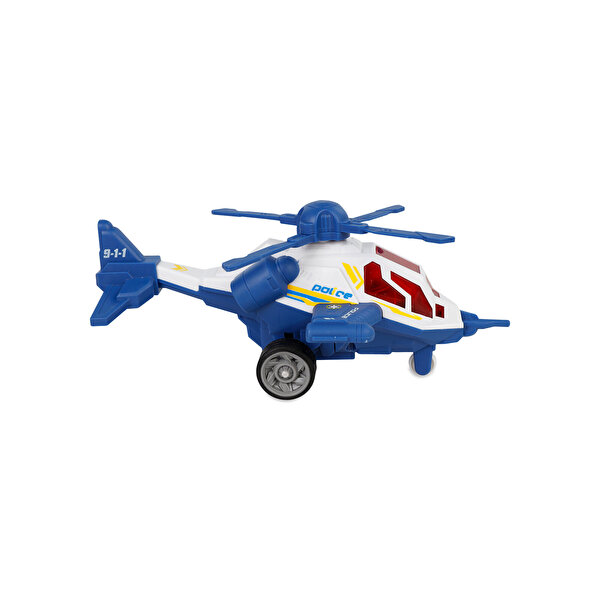 Sesli Işıklı Helikopter Beyaz