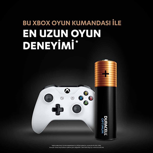 Duracell Optimum 4’lü AA Kalem Pil