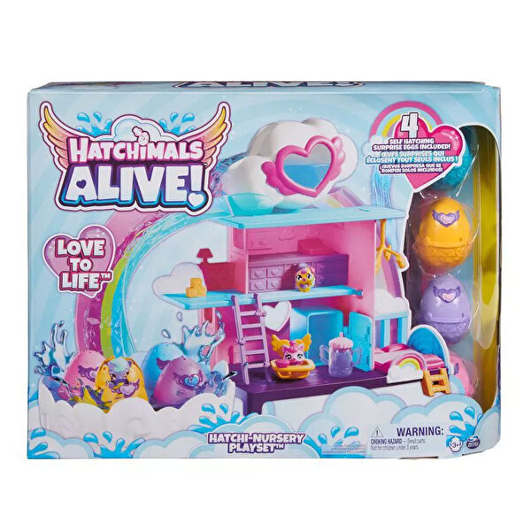 Hatchimals Alive 4 Kreş Oyun Seti