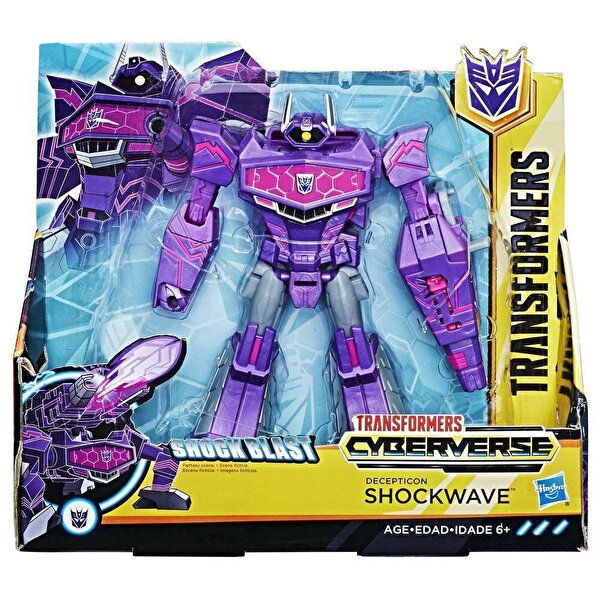 Transformers Cyberverse Büyük Figür Shockwave (E1909)