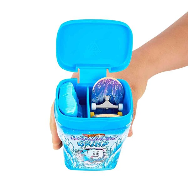 Hot Wheels Skate 2'li Parmak Kaykay ve Kutu Seti Winter Grind HVK77