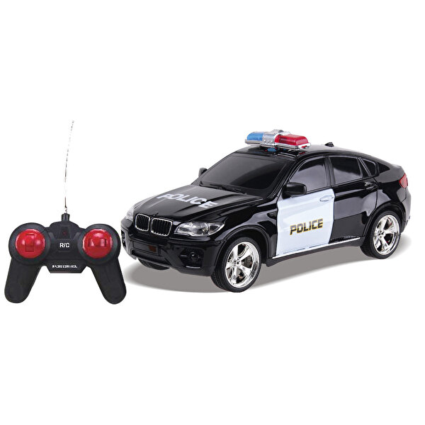 1: 18 Uzaktan Kumandalı Polis Arabası